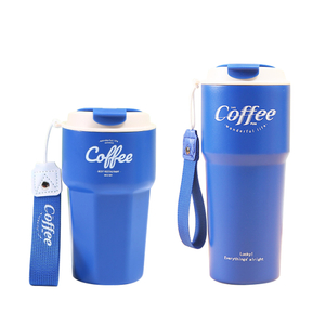 Hacso HC-KF-P05Y1 Wholesale 420ml 620ml Stainless Steel Travel Mug Double-Wall Vacuum Insulated Tumbler with Lids