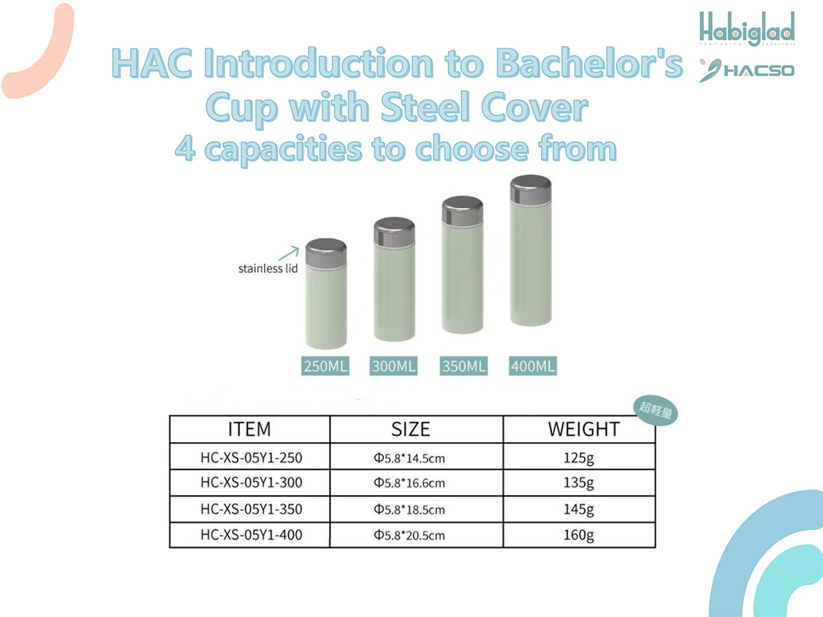 HAC Bachelor Cup with Steel Lid-1
