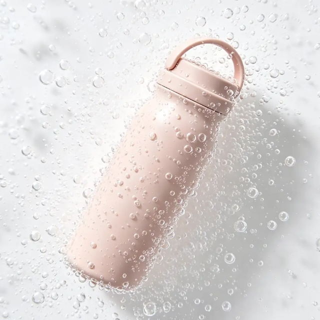 HACSO 2nd Generation Carbonated Water Bottle, Hidden Handle Lid 304 Stainless Steel Vacuum Insulated Flask Factory Wholesale