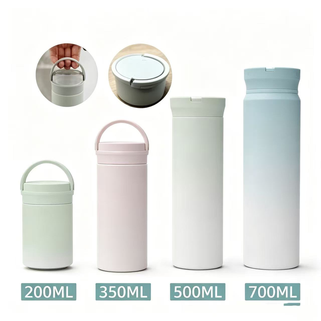 Seamless Integrated Silicone Insulated Stainless Steel Water Bottle | Portable Slim Vacuum Flask Wholesale Manufacturer